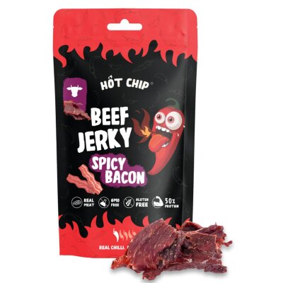 Beef Jerky - Bacon & Chilli 25 g