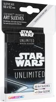 Star Wars: Unlimited Art Sleeves - Card Back Black -...