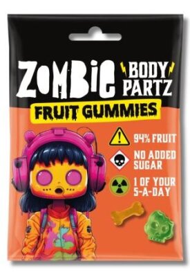 Zombie - Body Partz Fruit Gummies 35 g