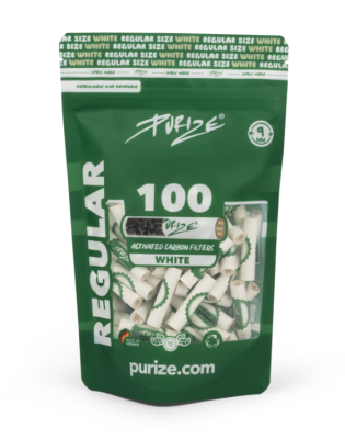 Purize Regular 100 Stk. White - 9 mm