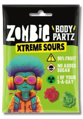Zombie - Body Partz Xtreme Sours Gummies 35g