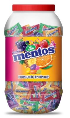 Mentos 4 Früchte Dose 486g