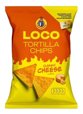 LOCO - Tortilla Chips - Classic Cheese 100g