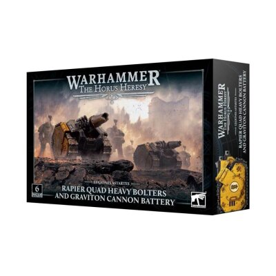 Warhammer The Horus Heresy: Rapier Quad Heavy Bolters and Graviton Cannon Battery