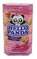 Hello Panda - Biscuit Strawberry Flavor Filling 50g