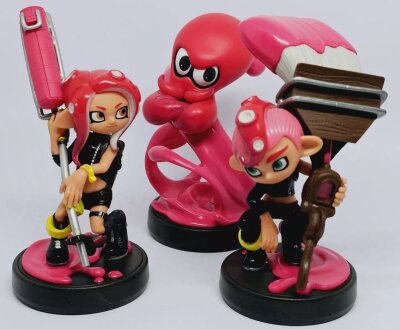 Amiibo Splatoon Set 3 in 1 Pink