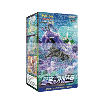 Pokémon Jet Black Spirit Display KR – 30 Booster