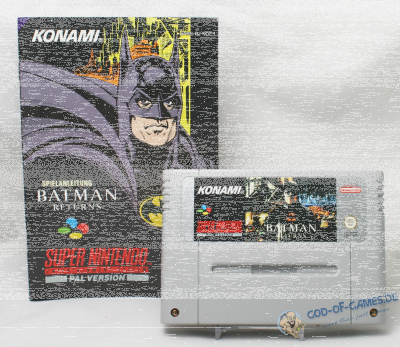 Batman Returns  SNES MODUL + ANLEITUNG