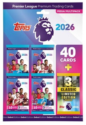 Topps Premier League 2026 - Mega Multipack