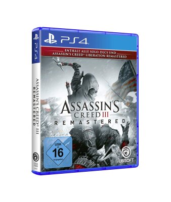 Assassins Creed 3 Remastered PEGI PS4