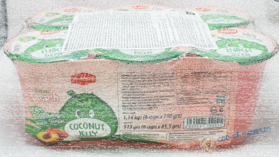 Nata de Coco Peach Flavor 6-Pack 1,14 Kg