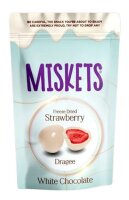 Miskets Strawberry in White Chocolate 80g