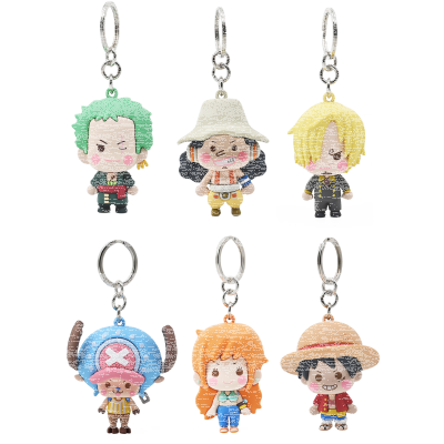 One Piece Pocket Hero Schlüsselanhänger Blindbox – 12 Sammelfiguren