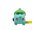 Pokémon Leuchtfigur – Bisasam 7 cm mit LED-Licht | Offizielles Pokémon-Merchandise