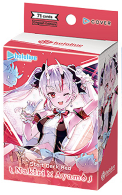 Red Nakiri Ayame Starter Deck (EN) - hololive OFFICIAL CARD GAME