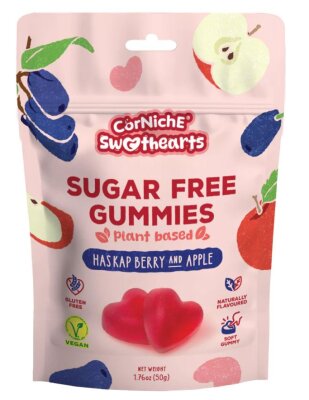 CorNichE Sugar Free Gummies - Heckenkirsche Apfel 50 g