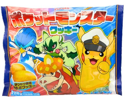 Furuta Pokemon Cookies 120g