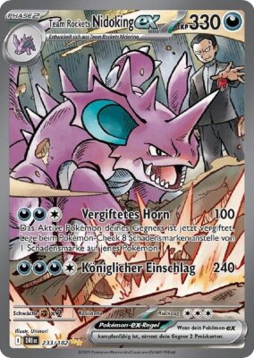 Team Rockets Nidoking ex (DRI 233)