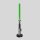 Luke Skywalker Lichtschwert Stehlampe Grün – Star Wars | Offiziell lizenzierte LED-Lampe 59 cm
