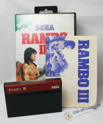 Rambo III Sega Master System