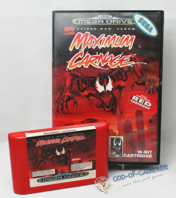 Maximum Carnage Sega Mega Drive