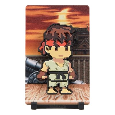 FiGGYZ Magnet-Sammelfigur Ryu – Street Fighter – Pixel Art Gaming Figur 11 cm