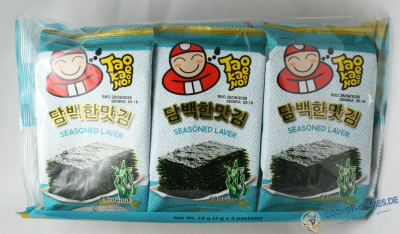 Seasoned Laver Original Flavor 3er Pack 12 g