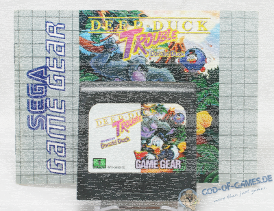 NOTICE SEGA GAME Gear Deep Duck Trouble Starring Donald Duck EUR #1 EUR