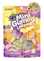 Cokoc Mini Gummy Lollipops Grape/Mango 60g