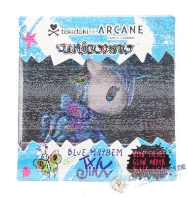 League of Legends Unicorno Blue Mayhem Jinx