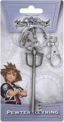 Soras Schwert Zinn Schlüsselanhänger - Kingdom Hearts