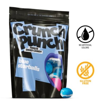 Crunch Punch - Crunchy Blue Starballs 50g