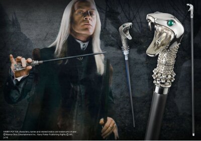 Harry Potter Lucius Malfoy Gehstock Noble Collection 1:1 Replika