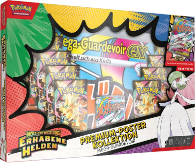 ME2.5 Erhabene Helden Mega-Guardevoir Premium-Poster-Kollektion (DE)