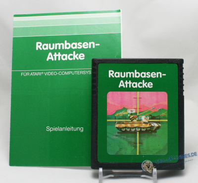 Raumbasen-Attacke ATARI2600 MODUL + ANLEITUNG