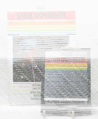 Star Voyager ATARI2600 MODUL + ANLEITUNG