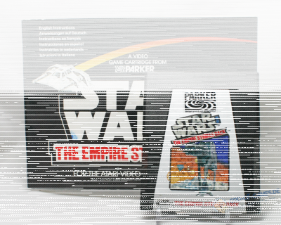 Star Wars The Empire Strikes Back ATARI2600 MODUL + ANLEITUNG