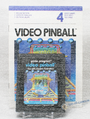 Video Pinball ATARI2600 MODUL + ANLEITUNG