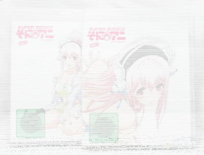 Super Sonico The Animation Vol.1 + 2 Bundle Blu-Ray