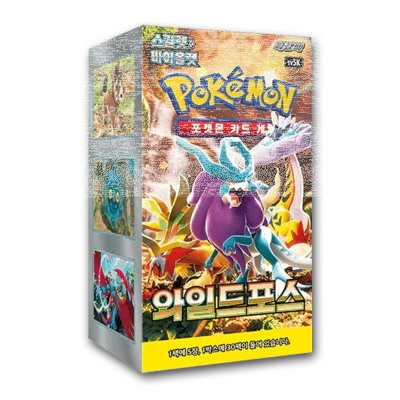 Pokémon Wild Force Display (KR)