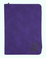 Caratex Zip-Up Album 3x3 18-Pocket Purple