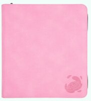 Caratex Zip-Up Album 4x3 24-Pocket Pastel Pink