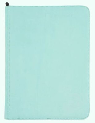 Resiplush Zip-Up Album 3x3 18-Pocket Turquoise