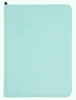 Resiplush Zip-Up Album 3x3 18-Pocket Turquoise