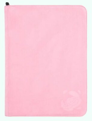 Resiplush Zip-Up Album 3x3 18-Pocket Pastel Pink