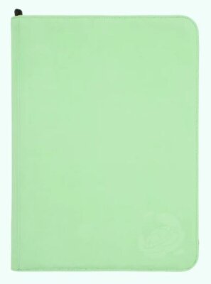 Resiplush Zip-Up Album 3x3 18-Pocket Pastel Green