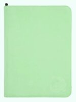 Resiplush Zip-Up Album 3x3 18-Pocket Pastel Green