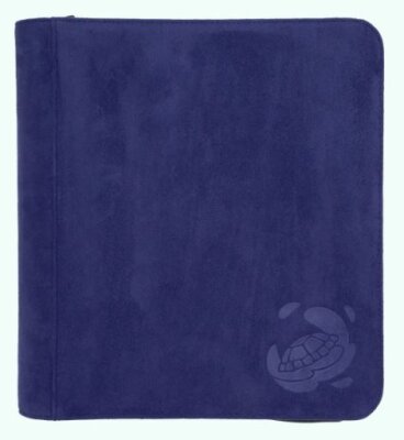 Resiplush Toploader Zip-Up Album 2x2 8-Pocket Indigo