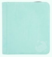 Resiplush Toploader Zip-Up Album 2x2 8-Pocket Turquoise
