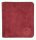 Resiplush Toploader Zip-Up Album 2x2 8-Pocket Wine Red